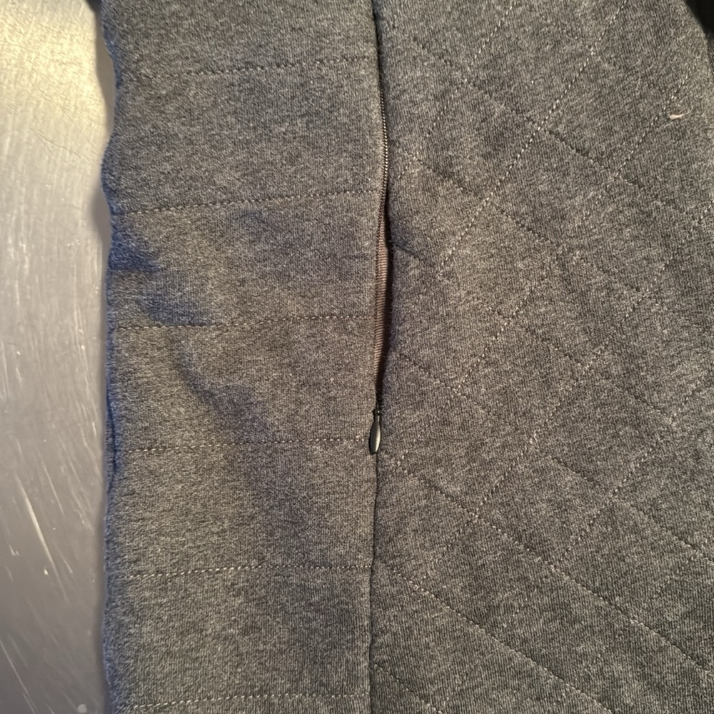 The North Face Charcoal Caraluna Fleece Jacket-XL - Picture 3 of 8